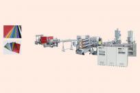 ABS、PP、PS 防靜電塑料片材生產(chǎn)線